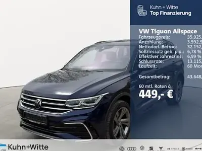 Gebraucht VW Tayron R-line 200 PS (147 kW) 2023 Blau SUV