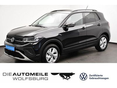 Gebraucht VW T-Cross Life 95 PS (69 kW) 2024 Schwarz (metallic) SUV