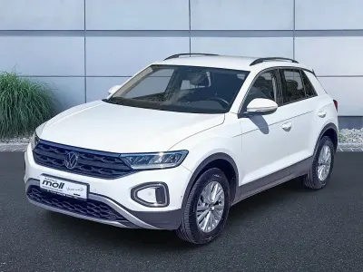 Gebraucht VW T-Roc Life 110 PS (80 kW) 2023 Weiß SUV