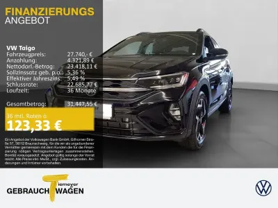 Neu VW Taigo R-line 150 PS (110 kW) 2025 Schwarz SUV