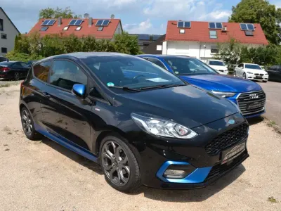 Gebraucht Ford Fiesta ST-Line 101 PS (74 kW) 2018 Schwarz Kleinwagen