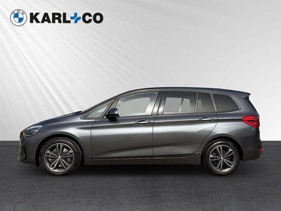 Gebraucht BMW 218 Gran Tourer Sport Line 150 PS (110 kW) 2021 Mineralgrau metallic Van / Kleinbus