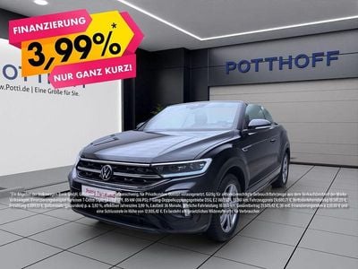 Gebraucht VW T-Roc Cabriolet R-line 150 PS (110 kW) 2025 Schwarz Cabrio