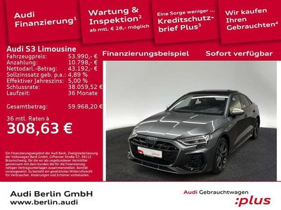 Gebraucht Audi S3 Ambiente 333 PS (244 kW) 2025 Daytonagrau perleffekt Limousine