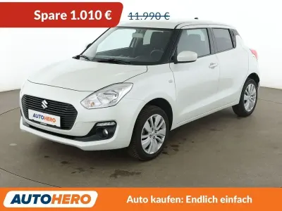 Gebraucht Suzuki Swift Club 90 PS (66 kW) 2019 Weiß Kleinwagen