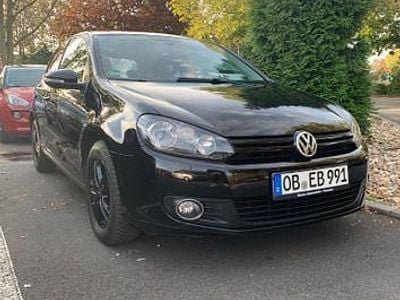 Gebraucht VW Golf VI Comfortline 80 PS (58 kW) 2010 Schwarz Kleinwagen