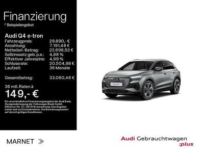 Gebraucht Audi Q4 e-tron Sport 150 kW (204 PS) 2023 Taifungrau metallic SUV