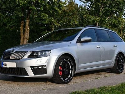 Gebraucht Skoda Octavia RS 290 PS (213 kW) 2014 Silber Kleinwagen
