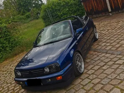 Gebraucht VW Golf Cabriolet 101 PS (74 kW) 1996 Blau Cabrio