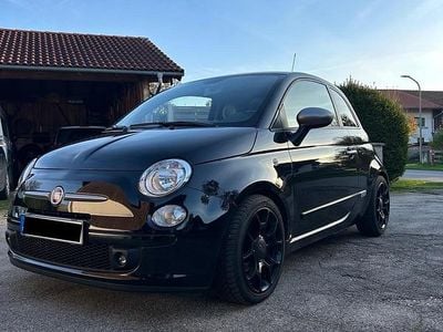 Gebraucht Fiat 500 Lounge 87 PS (63 kW) 2011 Schwarz Kleinwagen