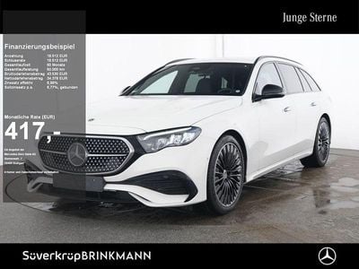 Gebraucht Mercedes E300 AMG 204 PS (150 kW) 2025 Weiß Kombi
