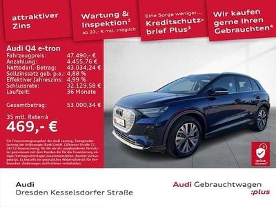 Gebraucht Audi Q4 e-tron Sport 250 kW (340 PS) 2025 Navarrablau metallic SUV