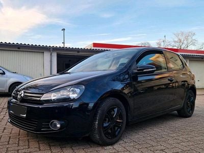 Gebraucht VW Golf VI 122 PS (89 kW) 2010 Schwarz Kleinwagen