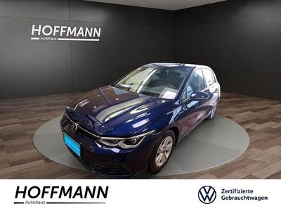 Usata VW Golf VIII Life 150 CV (110 kW) 2022 Blu Berlina