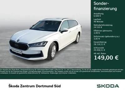 Brugt Skoda Superb Essence 150 HK (110 kW) 2025 Hvid Stationcar
