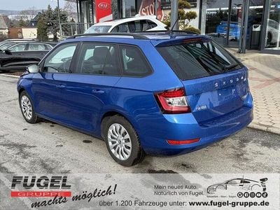 Gebraucht Skoda Fabia Business Line 95 PS (69 kW) 2022 Raceblau metallic Kleinwagen