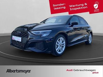 Schwarz Gebraucht 2024 Audi A3 S-Line Limousine | 41.980 € (Teuer)
