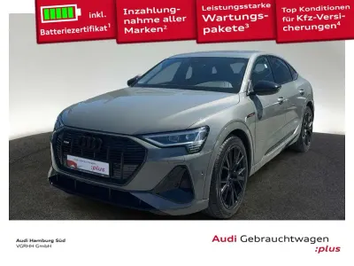 Usata Audi e-tron S-Line 300 kW (408 CV) 2023 Grigio SUV