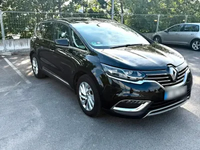 Gebraucht Renault Espace Zen 160 PS (117 kW) 2015 Schwarz Van / Kleinbus