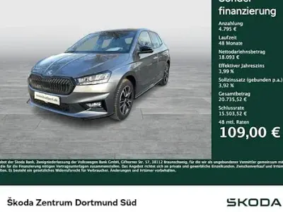 Brugt Skoda Fabia Monte Carlo 116 HK (85 kW) 2025 Grå Sedan