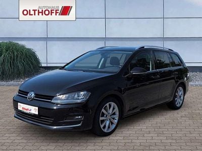 Deep black perleffekt Gebraucht 2017 VW Golf VII Highline Kombi | 16.690 € (Fairer Preis)