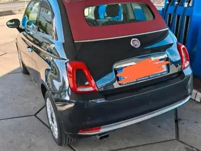 Second-hand Fiat 500C S 69 CP (50 kW) 2017 Negru Cabrio