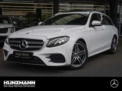 Gebraucht Mercedes E300 AMG 245 PS (180 kW) 2020 Polarweiss Kombi