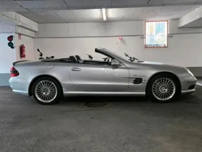 Gebraucht Mercedes SL55 AMG AMG 500 PS (367 kW) 2004 Silber Cabrio