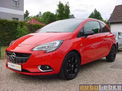 Gebraucht Opel Corsa S 90 PS (66 kW) 2015 Magmarot/schwarz Kleinwagen