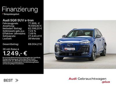 Gebraucht Audi SQ6 e-tron Edition .1 359 kW (489 PS) 2025 Ascariblau metallic SUV