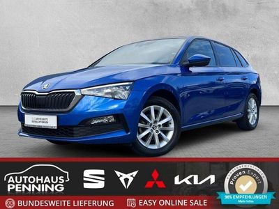 Gebraucht Skoda Scala Ambition 110 PS (80 kW) 2022 Blau Kleinwagen