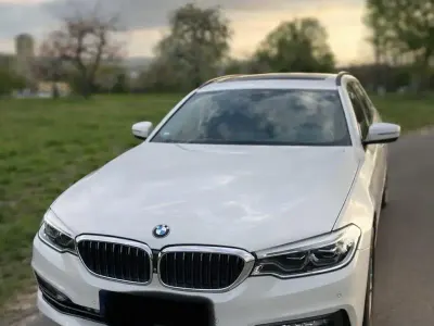 Gebraucht BMW 520 Sport Line 2018 Weiß Kombi