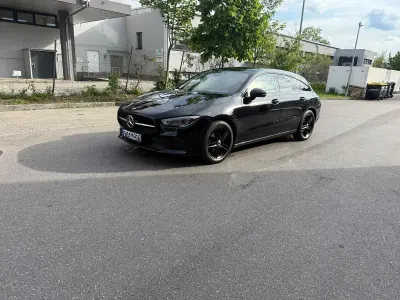Gebraucht Mercedes CLA200 150 PS (110 kW) 2021 Schwarz Coupé
