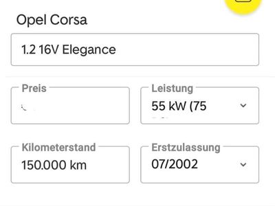 gebraucht Opel Corsa 1.2 16V Elegance