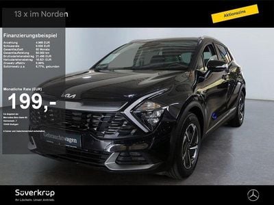 Gebraucht Kia Sportage Vision 150 PS (110 kW) 2022 Schwarz schwarz (metallic) SUV