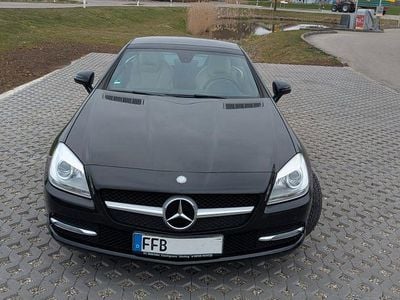 Gebraucht Mercedes SLK200 184 PS (135 kW) 2013 Schwarz Cabrio