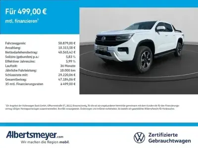 Gebraucht VW Amarok Life 205 PS (150 kW) 2025 Weiß Pickup