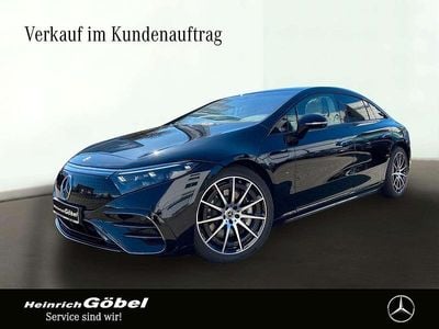 Obsidianschwarz metalliclack Gebraucht 2022 Mercedes EQS580 AMG Limousine | 139.900 €