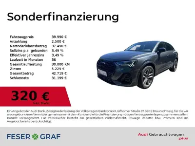 Gebraucht Audi Q3 Sportback S-Line 150 PS (110 kW) 2025 Daytonagrau perleffekt SUV