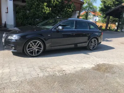 Gebraucht Audi A4 S-Line 160 PS (117 kW) 2008 Schwarz Kombi