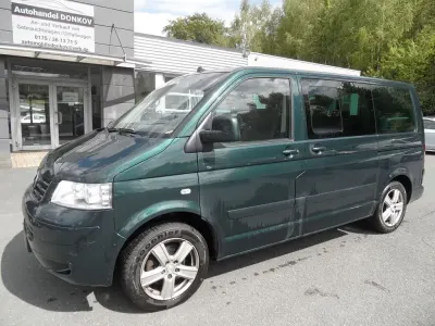Gebraucht VW T5 Comfortline 131 PS (96 kW) 2004 Grün Van