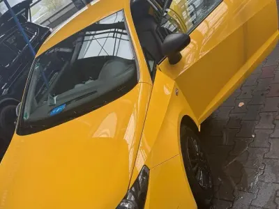 Gebraucht Seat Ibiza 2009 Gelb Kleinwagen