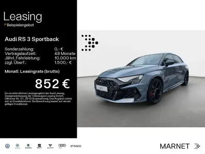 Ny Audi RS3 Sport 400 HK (294 kW) 2025 Grå Sedan