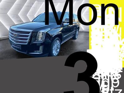 Schwarz Gebraucht 2017 Cadillac Escalade SUV | 47.950 € (Fairer Preis)