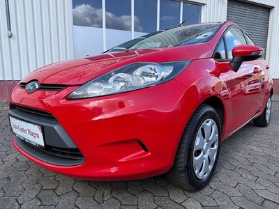 Gebraucht Ford Fiesta Trend 60 PS (44 kW) 2009 Rot Kleinwagen