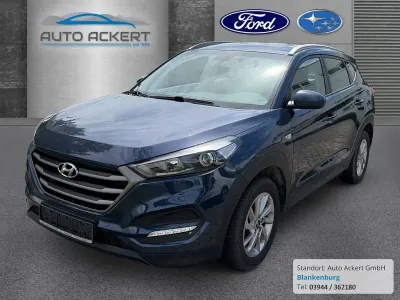 Gebraucht Hyundai Tucson Trend 177 PS (130 kW) 2018 Blau SUV