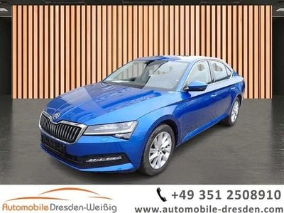 Second-hand Skoda Superb Ambition 150 CP (110 kW) 2021 Albastru Berlinǎ