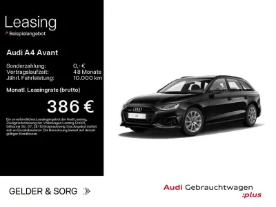 Gebraucht Audi A4 Advanced 204 PS (150 kW) 2022 Mythosschwarz metallic Kombi