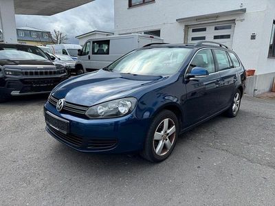 Usata VW Golf VI Comfortline 105 CV (77 kW) 2010 Blu Utilitaria