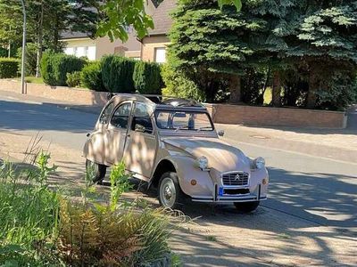 gebraucht Citroën 2CV Spezial Beige Colorado alter Tacho